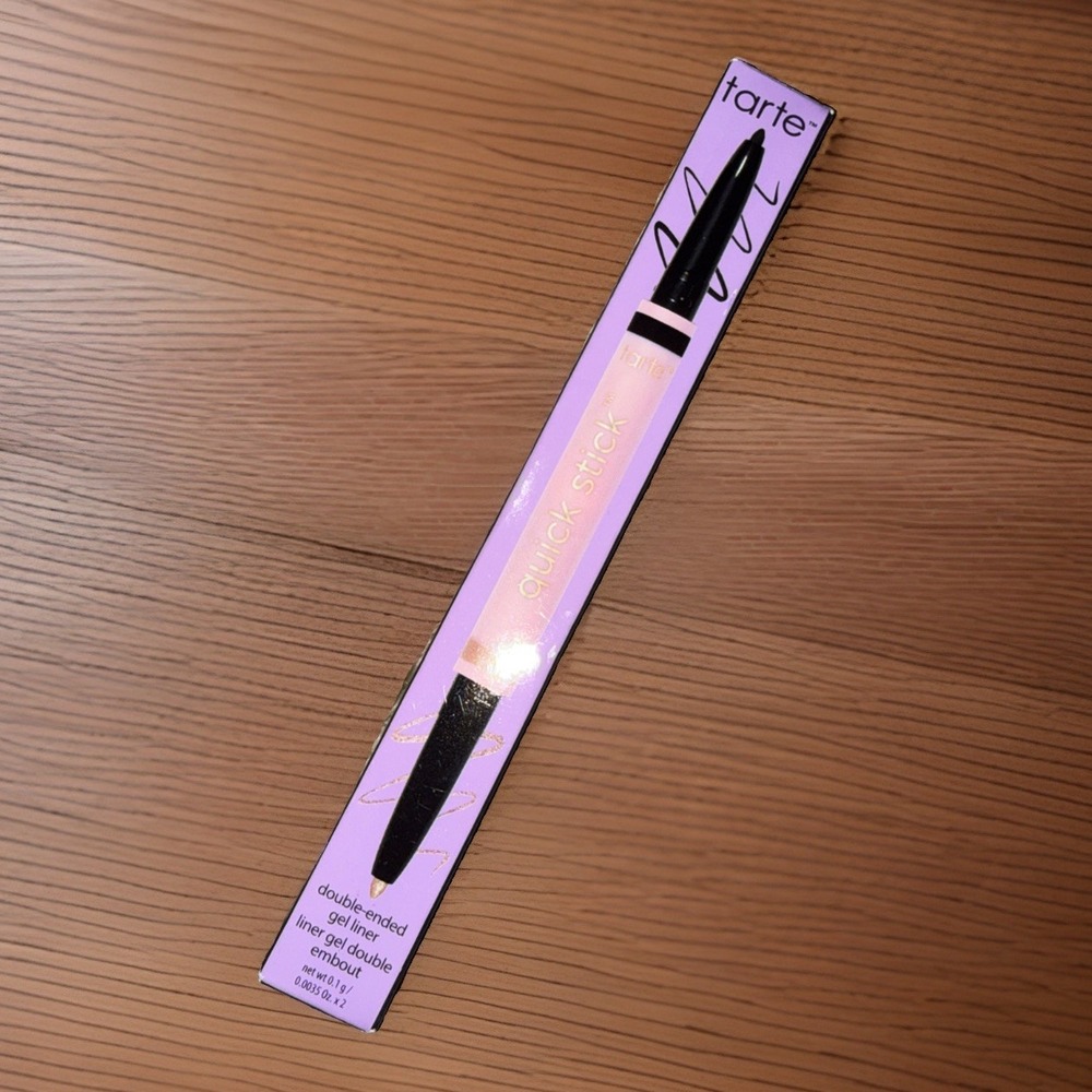 Tarte Quick Stick BLACK/CHAMPAGNE Double Ended Gel Liner Defining & Brightening‎